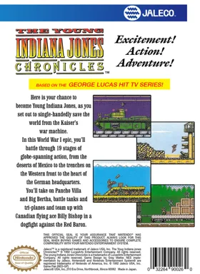 Young Indiana Jones Chronicles, The (USA) box cover back